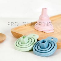 Pro กรวยซิลิโคน พับเก็บประหยัดพื้นที่ พกพาสะดวก Silicone funnel