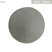 ?【Lowest price】HOMA 51/53.5/58 5mm Contact Puck Screen FILTER เครื่องกาแฟตาข่ายสากลที่ใช้