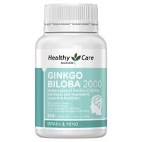 NEW. Healthy care Ginko Biolba แปะก็วย เข้มข้น 2000 มก 100เม็ด