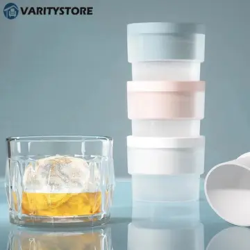 Japan Ice Cube Mold Whiskey Ice Ball Maker New Safety Plastic 5cm Ice Ball  DIY Home Bar Party Cocktail Use Recommend