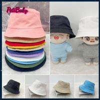 PETIBABY สีลูกอมหัวตุ๊กตาผ้ากำมะหยี่สำหรับ10เซนติเมตรตุ๊กตาตุ๊กตาน่ารักหมวกเบสบอล10เซนติเมตรหมวกตุ๊กตาสัตว์หมวกแก็ปแฟชั่นหมวกลำลอง