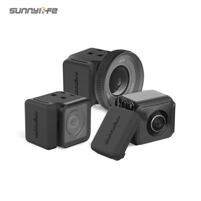 Sunnylife 2 Pcs Silicone Dustproof Plug Cover Protective Cap for Insta360 ONE R Lens Cover Silicone