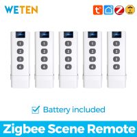 【YD】 Tuya Zigbee 3.0 Scene 4 for Curtain Support Assistant via Zigbee2mqtt