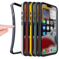 Slim Silicone Bumper Case For iphone 13 Pro Max 12 Mini Luxury Flexible Thin Shockproof Anti-Slip Soft Frame Accessories