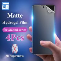 【 AN boutique 】 1 4Pcs Hydrogel ฟิล์มสำหรับ Xiaomi 12 12X 11 Ultra Lite 11T Pro Poco X3 X4 F3 F4 GT M3 M4 Pro C40ไม่มีแก้ว