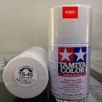 SAO สีสเปรย์ ดินสอเขียนคิ้ว Tamiya TS-45 pearl white  ทามิย่า สีพ่น  Spray Paint