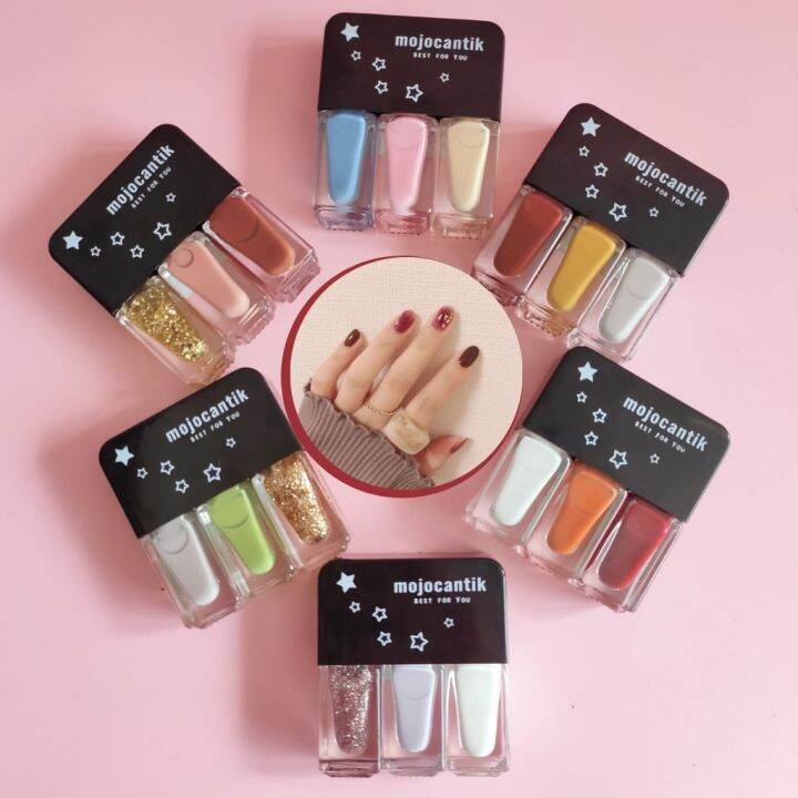 KUTEK KOREA 3IN1 NON PEEL OFF KUTEK HALAL 3 TONES CAT KUKU KOREA NAIL