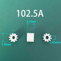 102.5A ใหม่0.5เมตรเกียร์โมดูลัส0.5 10ฟันพลาสติกปีกนกมอเตอร์อุปกรณ์ของเล่น10ชิ้น/ล็อตมอเตอร์ไฟฟ้า