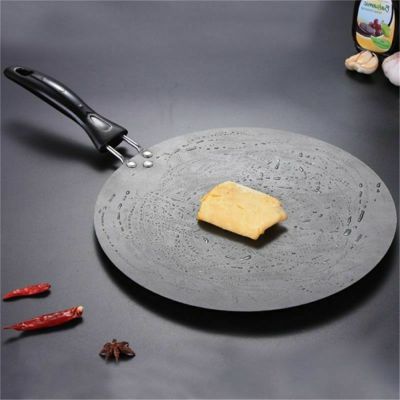 30cm Kitchen Griddle Pan Non-stick Grill Cast Iron Omelet Crepe Round Cookware Pancake Pan Baking Pan
