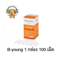 Intervetta Dr. Choice B-Young Exp.3/2024 Complete senior care อาหารเสริม บำรุงระบบประสาท สมอง ชะลอความชรา สุนัข แมว supplement dog cat (1 กล่อง 100 เม็ด)