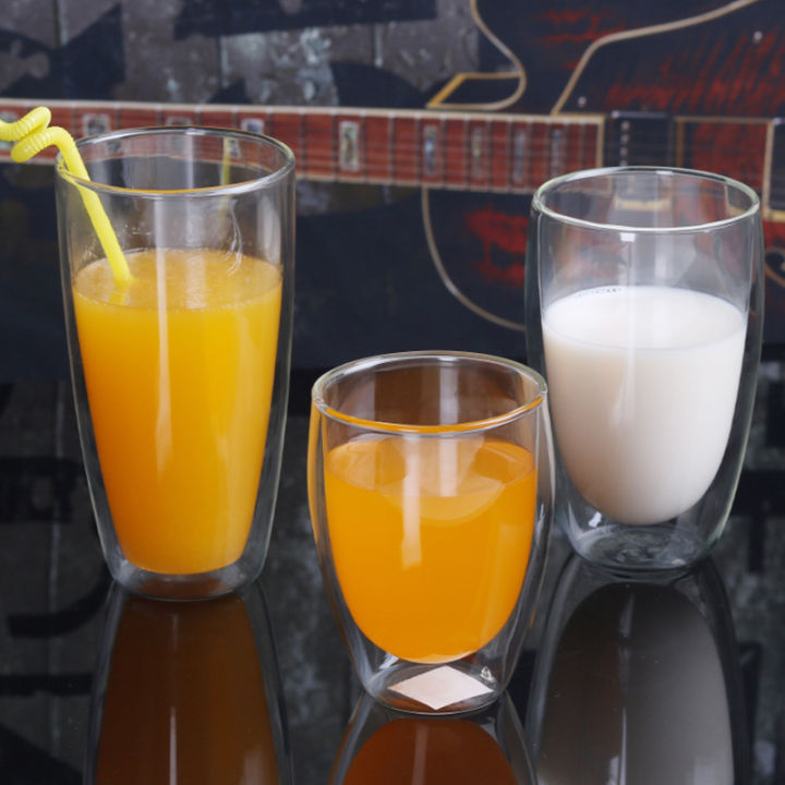 tourhome-แก้วกาแฟ-แก้วสองชั้น-แก้ว-แก้วใสสองชั้น-แก้วน้ำ-double-wall-glass-ใส่ได้ทั้งร้อนเย็น-แก้วใส-ชานม-ดื่ม-เบียร์-แก้ว-นม-คัพ