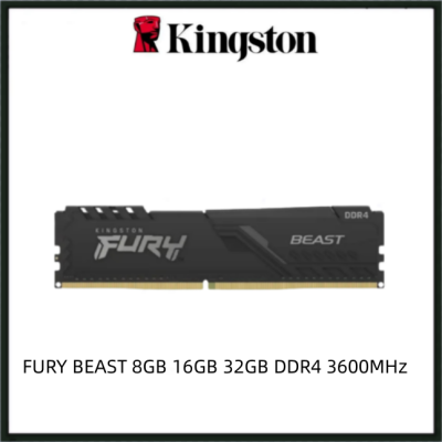 Kingston  FURY Beast 8GB 16GB 32GB DDR4 3600MHz DIMM RAM