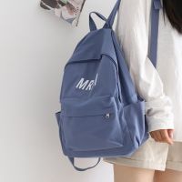 Uniqlo High-end 2023 NEW NR Japanese simple and large-capacity backpack 2022 new schoolbag female college student backpack female backpack  schoolbag New