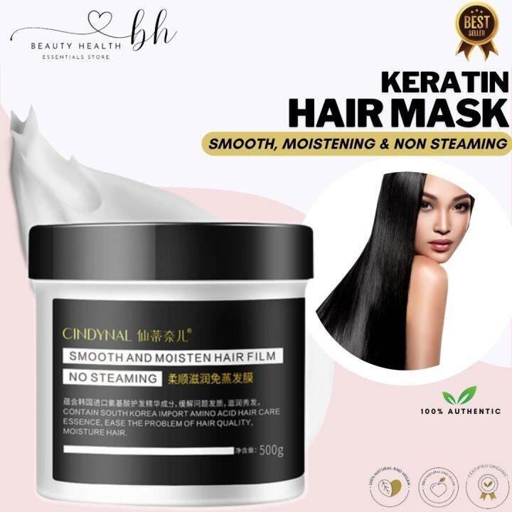 CINDYNAL Hair conditioner Moisturizing Smooth Non Steaming Hair Mask ...