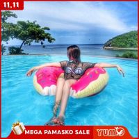 【health】 【Local】Water inflatable swim toys thickened donut swimming ring