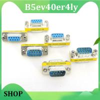 B5ev40er4ly Shop DB9 9pin male to Male Female converter MINI Gender Changer adapter RS232 Com D-Sub VGA plug connector