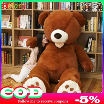 60CM to 200CM cheap giant unstuffed empty teddy bear bearskin coat