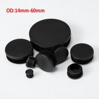 【cw】 Round Tube Plugs Plastic Blanking End Caps Insert Stopper Leg Pipe 14mm-60mm