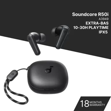 Promo Anker SoundCore R50i TWS True Wireless Earbuds Earphone BASS