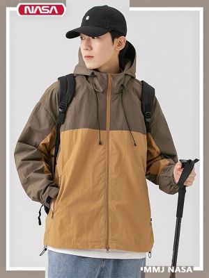 THE NORTH FACE Ball north joint NASA American functional jacket coat men and women trendy brand loose couple waterproof hooded jacket