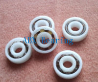 Free shipping 50pcs 623 624 625 626 627 603 604 605 606 607 608 609 POM plastic ball bearing 6x19x6 mm with glass balls