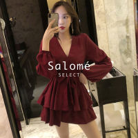 SALOME เดรส เดรสผู้หญิง ชุดเดรสผู้หญิง เดรสไปทะเล 2021 NEW 011306