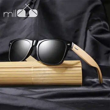 Rectangle Wooden Sunglasses | The Sennen Frame with Brown Polarised Lens