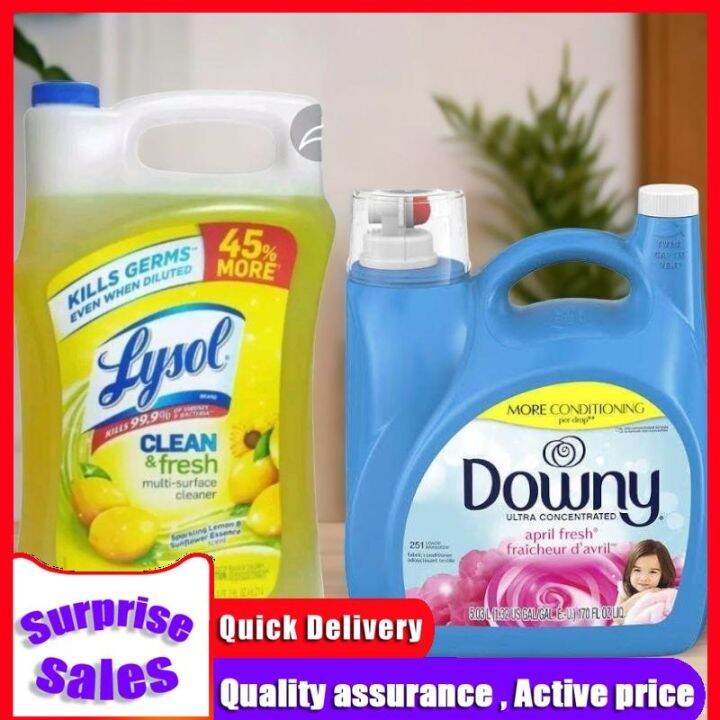 Lysol Clean and Fresh MultiSurface Cleaner 1 Gallon or 6.21 litre