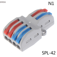 ERDU Spring LEVER Terminal BLOCK สายไฟสายไฟ PCT-222 SPL-62 SPL KQ