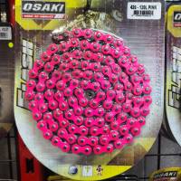 โซ่ (OSAKI)  FLASH 420-120L สีชมพู