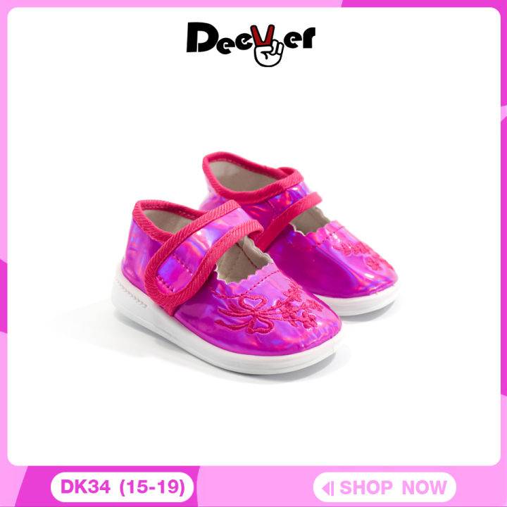deever-รุ่น-dk34-รองเท้าเด็กผู้หญิง-รองเท้าคัดชูเด็กเล็ก-รองเท้าเด็กมีเสียง-รองเท้าเด็กหัดเดิน-รองเท้าเด็กแบบแปะเทป-รองเท้าเด็กราคาถูก