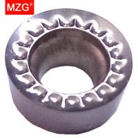 MZG 10PCS RPGT 1003 10T3 1204 0803 เครื่องกลึงอลูมิเนียมทองแดงขนาดกลางมิลลิ่ง CNC คาร์ไบด์เม็ดมีดกลม