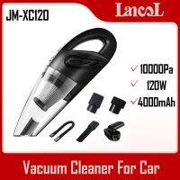 เครื่องดูดฝุ่นไร้สายแบบพกพา JM-XC120สำหรับรถยนต์แรงดูด10000Pa สำหรับบ้าน &amp; รถยนต์ใช้เครื่องดูดฝุ่นมือถือขนาดเล็กเปียกและแห้ง