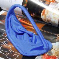 （ใหม่）กางเกงชั้นในที่มองไม่เห็น C-String Thong ใหม่สำหรับผู้ชาย-สีน้ำเงิน