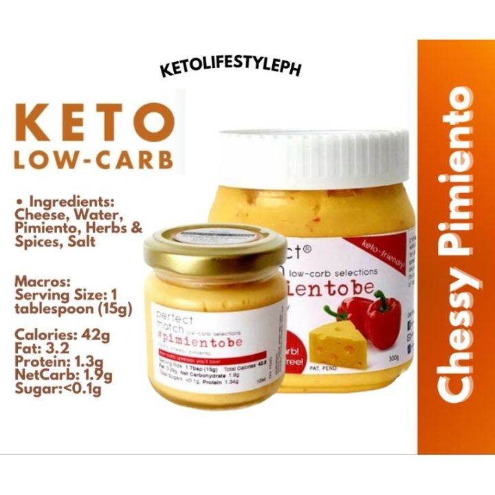Keto Cheese Pimiento Spread (Sugarfree/Diabetic Friendly) Lazada PH