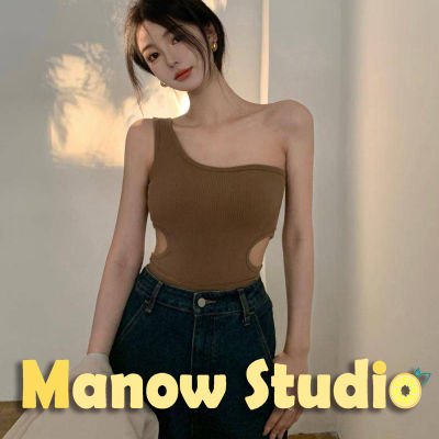 บราสายเดี่ยว เสื้อกล้าม สายเดี่ยว บราสายเดี่ยวแบบสวม สินค้าพร้อมส่ง 1823# Manow.studio