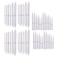 48 Pcs Blending Stump and Tortillions, Paper Art Blenders Drawing Pencils Set for Sketch Drawing Tools