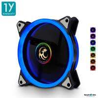 Tsunami Double Riing series Dual-Rim LED Series 12 cm Fan Multi Color Edition X1 pcs