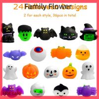 Family Flower Flash Sale 60PCS Halloween squishy ของเล่นชุดป้องกันความเครียดประสาทสัมผัส relieing ของเล่นสำหรับเด็ก