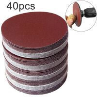 40pcs/Set 3 Inch 75mm-80mm Sanding Discs Hook Loop Sandpaper Abrasive Sand Sheets 320/400/600 /800/1000/1200/1500/2000 Grit Power Sanders