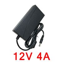 ตัวแปลงอะแดปเตอร์จ่ายไฟ4A AC 100-240V เป็น DC 12 V หม้อแปลงตัวชาร์จโวลต์12 V สำหรับเครื่องขยายเสียงบลูทูธ Hi-Fi ขนาดเล็ก