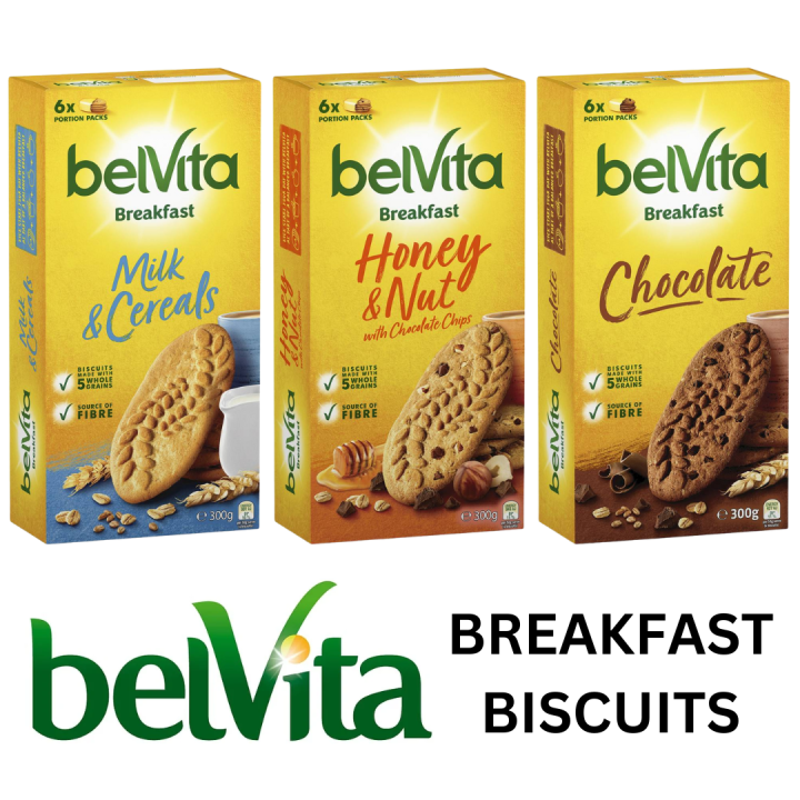 BELVITA BREAKFAST BISCUITS (ASSORTED FLAVORS AVAILABLE) = 1 BOX PER ...