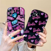 UPaitou เคสสำหรับ Vivo Y36 Y02 Y35 Y16 Y02s Y22 Y17 Y22s Y15A Y15S Y21 Y20S Y21s Y20 Y20s Y91 Y20i Y95 Y11 Y12 Y15 [G] Y93 V25 Y12s การ์ตูนตุ๊กตาบาร์บี้โค้งงอฝาป้องกันเนื้อนิ่ม TPU