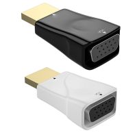 HD 1080P HDMI-Kompatibel dengan Konverter Kabel VGA Konektor Konverter Pria Ke Betina Video Audio untuk Xiaomi Huawei Laptop PC