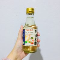 ❗❗แนะนำ❗❗  Sushi Rice Vinegar น้ำส้มสายชูหมักสำหรับปรุงข้าวปั้นซูชิ ขนาด 200ml ตรา Takao (ทาคาโอะ) sushi omakase      RT1.3255✨พร้อมส่งทันที✨