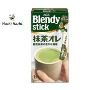 Bột trà sữa trà xanh Matcha Au lait Blendy 60g 10g x 6 gói - Hachi Hachi
