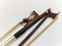 【YD】 2 PCs NEW Type Carbon Violin Bow 4/4 Snake Wood Frog Inlay with