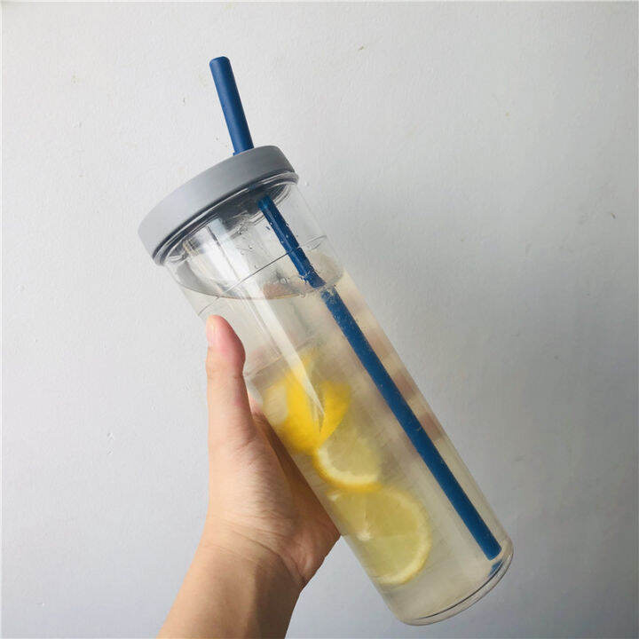 Ikea Ukraine Prada Water Bottle With Straw 700ml Lemon Filter Glass 