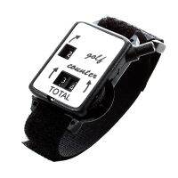 Golf Club Stroke Score Keeper Count Putt Shot Counter Watch w/ Wristband Band Black