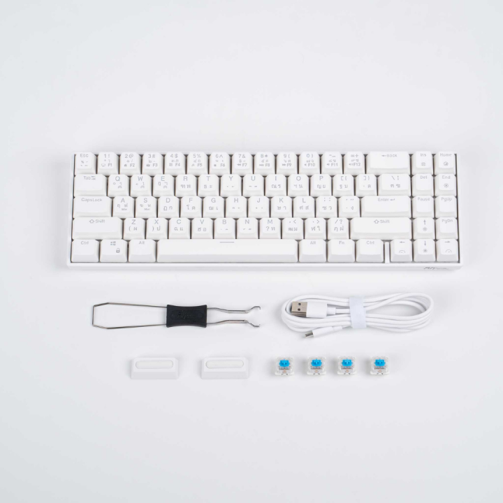 คีย์บอร์ด-royal-kludge-keyboard-rk71-hotswap-rgb-wireless-bluetooth-mechanical-keyboard-70-by-utech